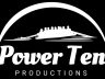 Power Ten Logo Black Background Web